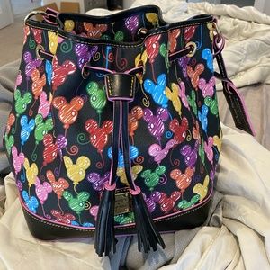 Disney Dooney & Bourke Balloons Bucket Bag Cinch